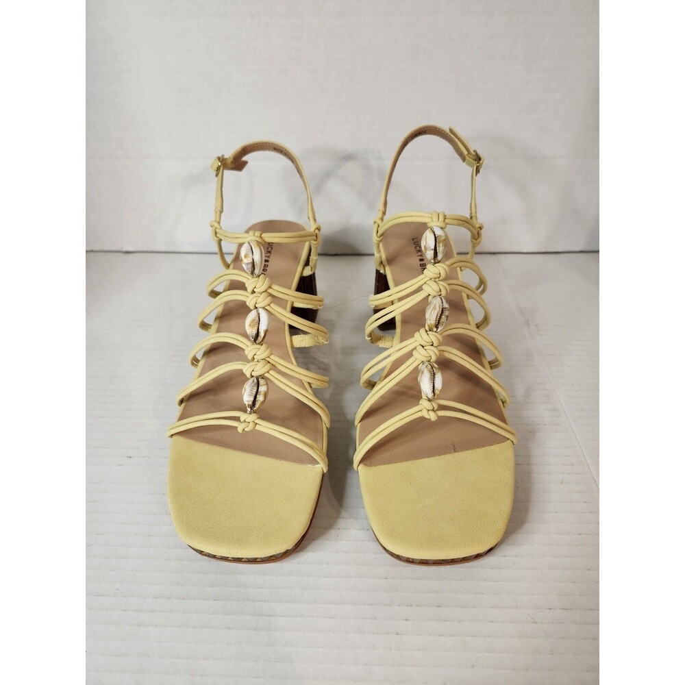 Lucky Brand Bassie Strappy Heels Size 11 M